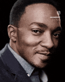 a close up of a man 's face with a neonnerdsyt watermark