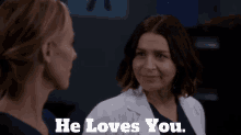 Greys Anatomy Amelia Shepherd GIF - Greys Anatomy Amelia Shepherd He Loves You GIFs