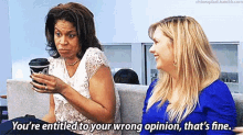 Youre Entitled To Your Wrong Opinion Thats Fine GIF - Youre Entitled To Your Wrong Opinion Thats Fine Dance Moms GIFs