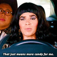 Superstore Amy Sosa GIF - Superstore Amy Sosa That Just Means More Candy For Me GIFs