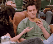 Muffin Licking Friends GIF - Muffin Licking Friends Food Licking GIFs