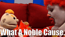 Sml Ronald Mcdonald GIF - Sml Ronald Mcdonald What A Noble Cause GIFs