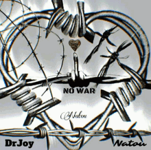 natou artwork drjoy stop war no war natou
