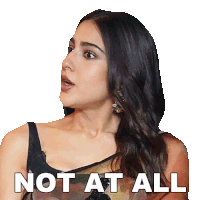 Not At All Sara Ali Khan Sticker - Not At All Sara Ali Khan Pinkvilla Stickers