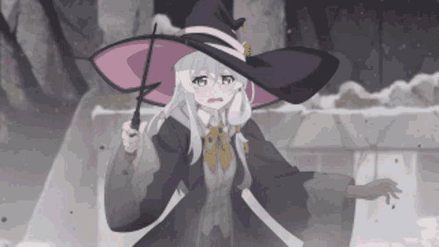 Anime Witch GIF  Anime Witch Shy  Discover  Share GIFs