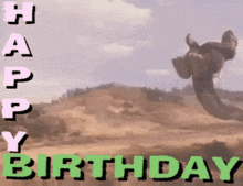 a birthday card with a picture of a horse and the words " happy birthday "