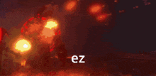 a computer generated image with the word ez in the lower right corner