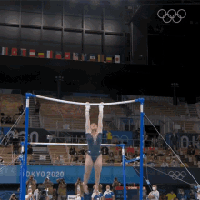 Uneven Bars Sunisa Lee GIF - Uneven Bars Sunisa Lee Usa Gymnastics Team GIFs