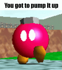 Pump It Up Bomb GIF - Pump It Up Bomb Mario 64 GIFs