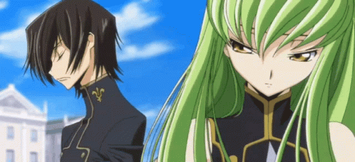 3D file Lelouch and C.C - Code Geass Anime Figurine STL for 3D Printing・3D  printable model to download・Cults