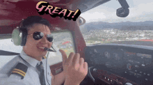 Ronnie Liang Great GIF - Ronnie Liang Great Pilot GIFs