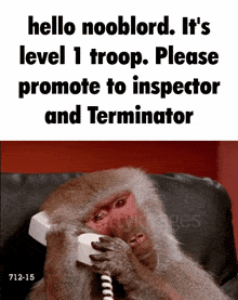 Hello Nooblord Its Rank 1 Troop GIF - Hello Nooblord Its Rank 1 Troop Please Promote GIFs