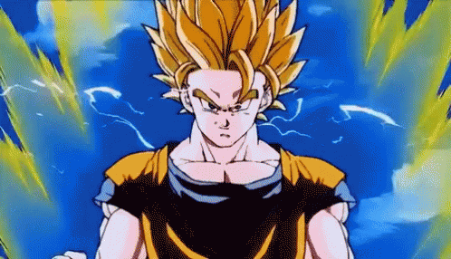 Goku Super Saiyan 2 GIFs | Tenor