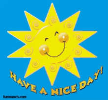 Have A Nice Day Sunshine GIF