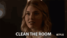 Clean The Room Sarah Grey GIF - Clean The Room Sarah Grey Alyssa Drake GIFs