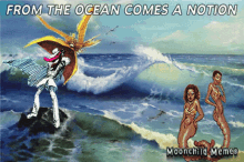 from the ocean comes a notion motor booty affair moonchild funk funktagious moonchild memes