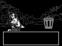 game interface video game garbage dump trash zone rubbish can