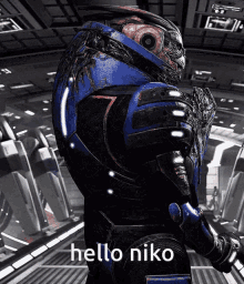 Mass Effect Hello Niko GIF - Mass Effect Hello Niko GIFs