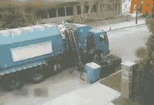 garbage truck fail mess garbage