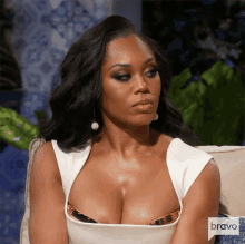 Staring Wendy Osefo GIF - Staring Wendy Osefo Real Housewives Of Potomac GIFs