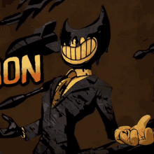 Bendy And The Ink Machine Bendy And The Dark Revival GIF - Bendy And The Ink Machine Bendy And The Dark Revival GIFs