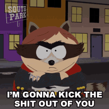 Im Gonna Kick The Shit Out Of You If You Dont Stop The Coon GIF - Im Gonna Kick The Shit Out Of You If You Dont Stop The Coon Eric Cartman GIFs