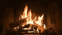 Ice Cold GIF - Fire Fire Place Warm GIFs