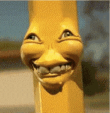 Banana Smile GIF - Banana Smile Weird GIFs