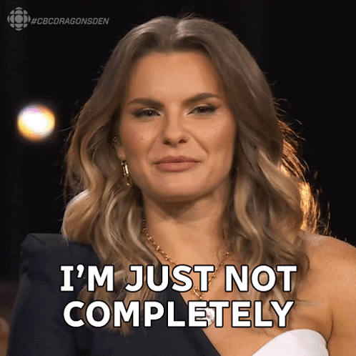 I M Just Not Completely Sold On The Product Michele Romanow GIF I m just not completely sold on the product Michele romanow Dragons den Discover Share GIFs