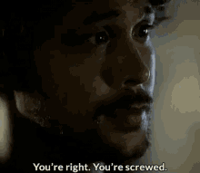 The100 Youre Screwed GIF - The100 Youre Screwed Bellamy GIFs