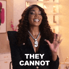 They Cannot Embarrass Me Jac'Eil Duckworth GIF - They Cannot Embarrass Me Jac'Eil Duckworth Basketball Wives GIFs
