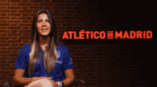 Marta Cardona Aupa Atleti GIF - Marta Cardona Aupa Atleti Atletico Madrid GIFs