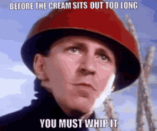 Devo Whip It GIF - Devo Whip It Before The Cream Sits Out Too Long GIFs