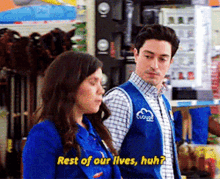 Superstore Jonah Simms GIF - Superstore Jonah Simms Rest Of Our Lives Huh GIFs