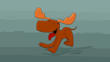 Cute Moose GIF - Cute Moose Run GIFs