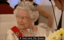God Save The Queen Queen Elizabeth GIF - God Save The Queen Queen Elizabeth GIFs