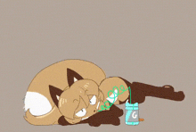 Tail Wag Drink GIF