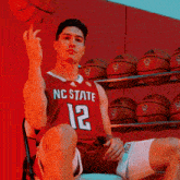 Nc State Michael O'Connell GIF - Nc State Michael O'Connell Basketball GIFs