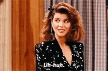 Aunt Becky Uh Huh GIF - Aunt Becky Uh Huh Full House GIFs