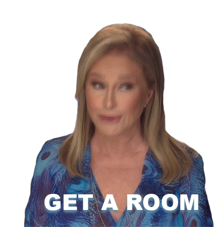 Get A Room Real Housewives Of Beverly Hills Sticker - Get A Room Real Housewives Of Beverly Hills Get Some Privacy Stickers