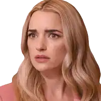 a close up of a woman 's face with her mouth open