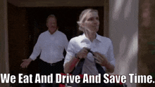 Chicago Fire Sylvie Brett GIF - Chicago Fire Sylvie Brett We Eat And Drive And Save Time GIFs