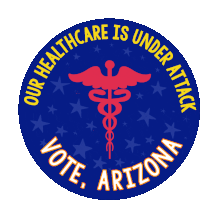 Arizona Election Az Sticker - Arizona Election Az Election Stickers