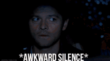 Awwwwwkward GIF - Castiel Supernatural Awkward GIFs