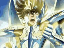 saint seiya powerful armor anime