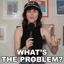 Whats The Problem Tara Mooknee GIF - Whats The Problem Tara Mooknee Tell Me Your Troubles GIFs