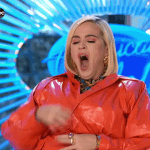 Yawning Katy Perry GIF - Yawning Katy Perry Idols Global GIFs