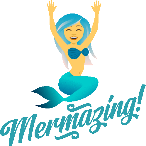 Mermazing Mermaid Life Sticker - Mermazing Mermaid Life Joypixels Stickers