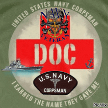 Us Navy Veteran Navy Hospital Corpsman GIF - Us Navy Veteran Navy Hospital Corpsman GIFs