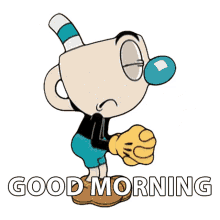 good morning mugman the cuphead show good day have a great day